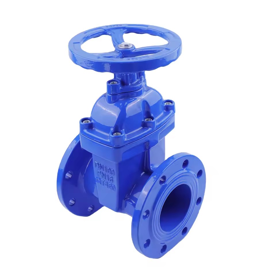 High Quality Ductile Iron Elastic Sealing Hydraulic Electric Manual Power for Water Media General Application Flange Gate Valve