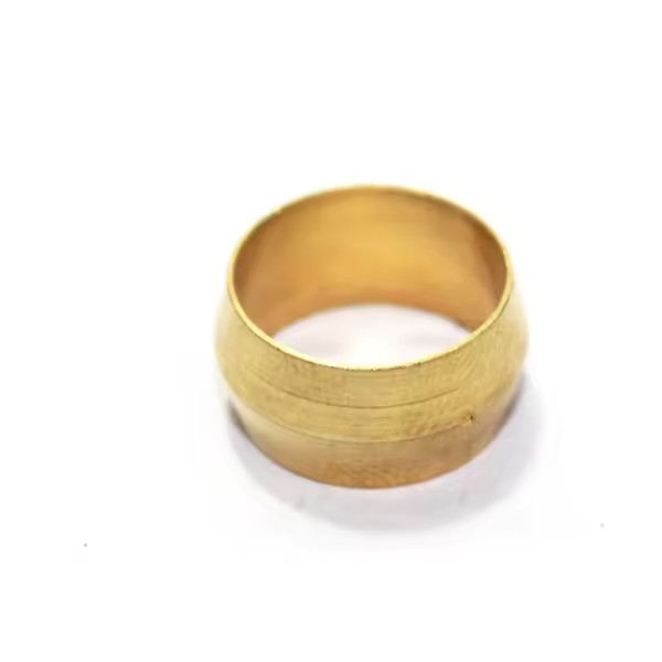 Brass Compression Sleeve,Brass Olive Ferrule Double Cone Type Ferrule