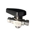 316SS 6000 psi CNG Dispenser 1/4 Fnpt Instrument Manual 3 Way Ball Valve for Water 316SS 6000 psi CNG Dispenser 1/4 Manual Water
