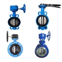 Industrial Normal Pressure Manual Handle Operation Wafer Lug Butterfly Valve DN50-DN200 Medium Temperature for Water Control