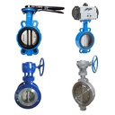 Industrial PN10/PN16 Manual Handle Butterfly Valve Wafer Lug Design UPVC Body Medium Temperature Customizable Water Control