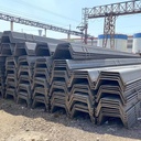 Hot Rolled U Shaped Steel Sheet Piling for Retaining Wall Seawall Bulkhead Cofferdam S235 S355 SY295 ASTM EN JIS