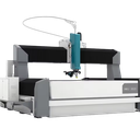 Industrial 5-Axis 3D Water Jet Cutter Bridge Table for Accurate Complex Shape Fabrication