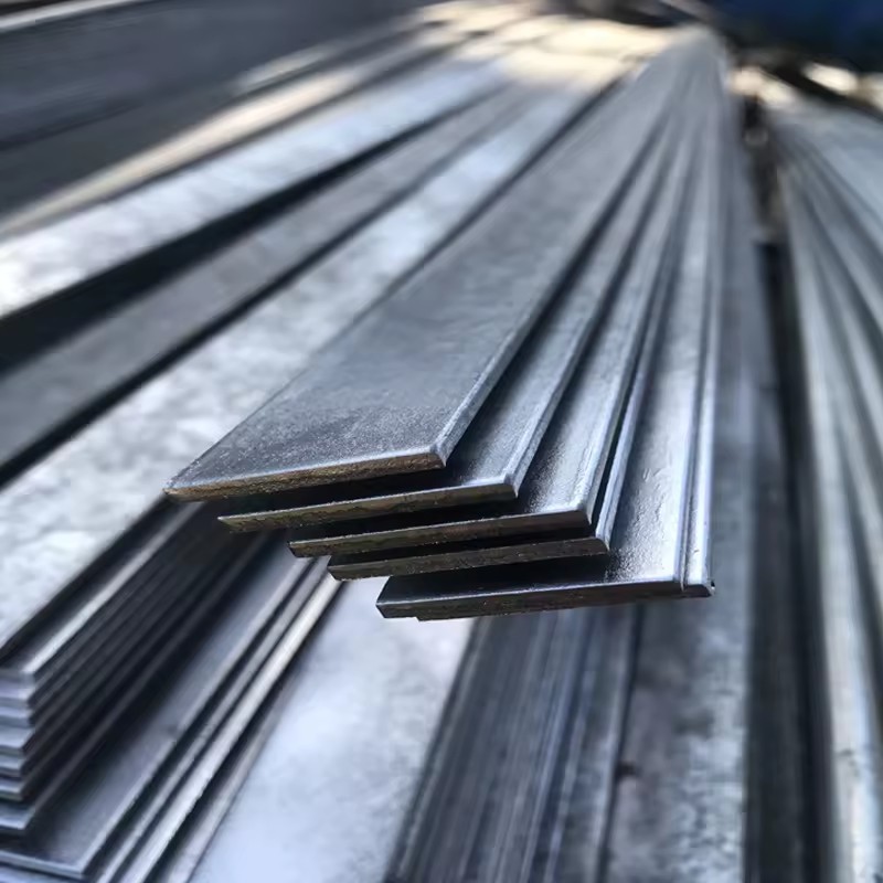 Hot Roled Flat Carbon Steel Bar 75mm 300mm S275 Dc53 St52 Mild Steel Flat Bar 1045 1075 1095 Steel Hot Rolled Flat Bar