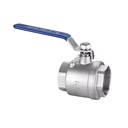2pc Stainless Steel 316 DN15 Screw End Type Metal Water Control Pipe Long Handle Manual 1/4"-4" Ball Valves OEM ISO9001/CE