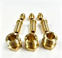 Custom Brass Machined Parts C36000 304 316 Model C7009 Fitting for CNC Machining