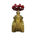 Factory Direct Supply Customized Brass Gate Valve High Temperature Resistant Various Sizes 1/2\" 2\" Manual Power Stop