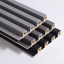 Easy Install Waterproof Exterior WPC Wall Flat Panel PVC Marble Sheet Soundproof