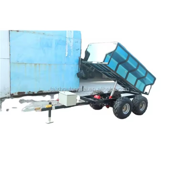 2026 ATV Trailer Tipping Dump Hydraulic Trailer