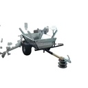 Dual Wheel Hdg Motorcycle Textile Box Trailer
