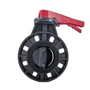 Wholesale Handle Type Plastic 4 Inch DN100 DIN Standard PVC butterfly Valve