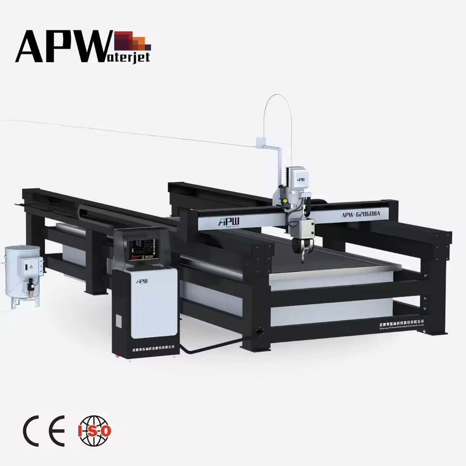 CE Certified Multifunctional Waterjet Steel Cutting Machine High Efficiency Water Jet Cutters