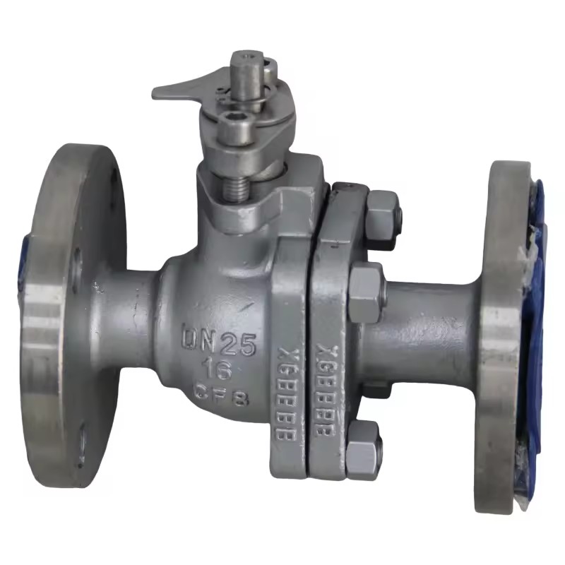 Multiple Corrosive Media Applications Manual Control Flanged Ball Valve