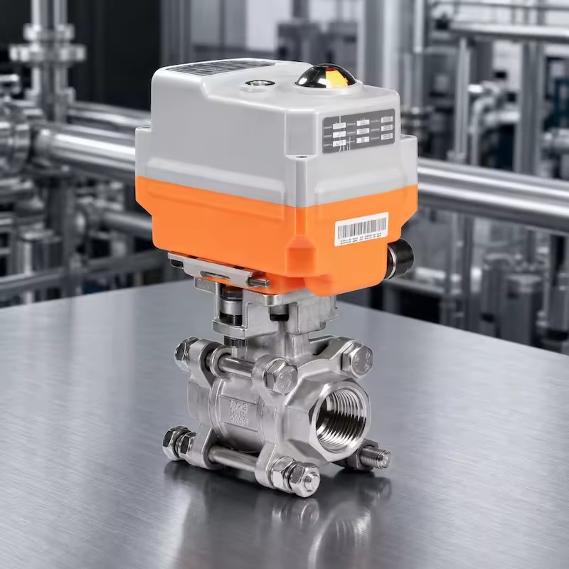 Electric Three-piece Ball Valve DN15 Only Valves
