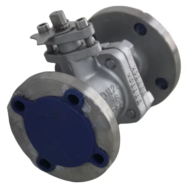 Floating Ball Type Flanged Connection Corrosion Resistant Ball Valve