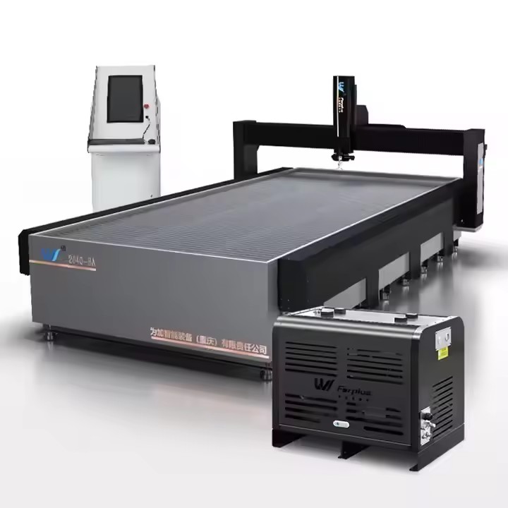 Forplus High-End 5-Axis CNC Waterjet Jet Cutting Machine Premium Water Jet Cutter
