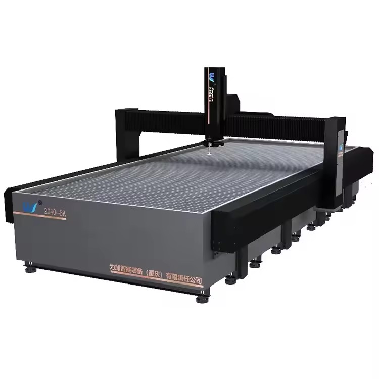 Forplus High Accurate Water Jet Cutter Ultra - High Pressure 3 Axis CNC Water Jet Cutting Machine