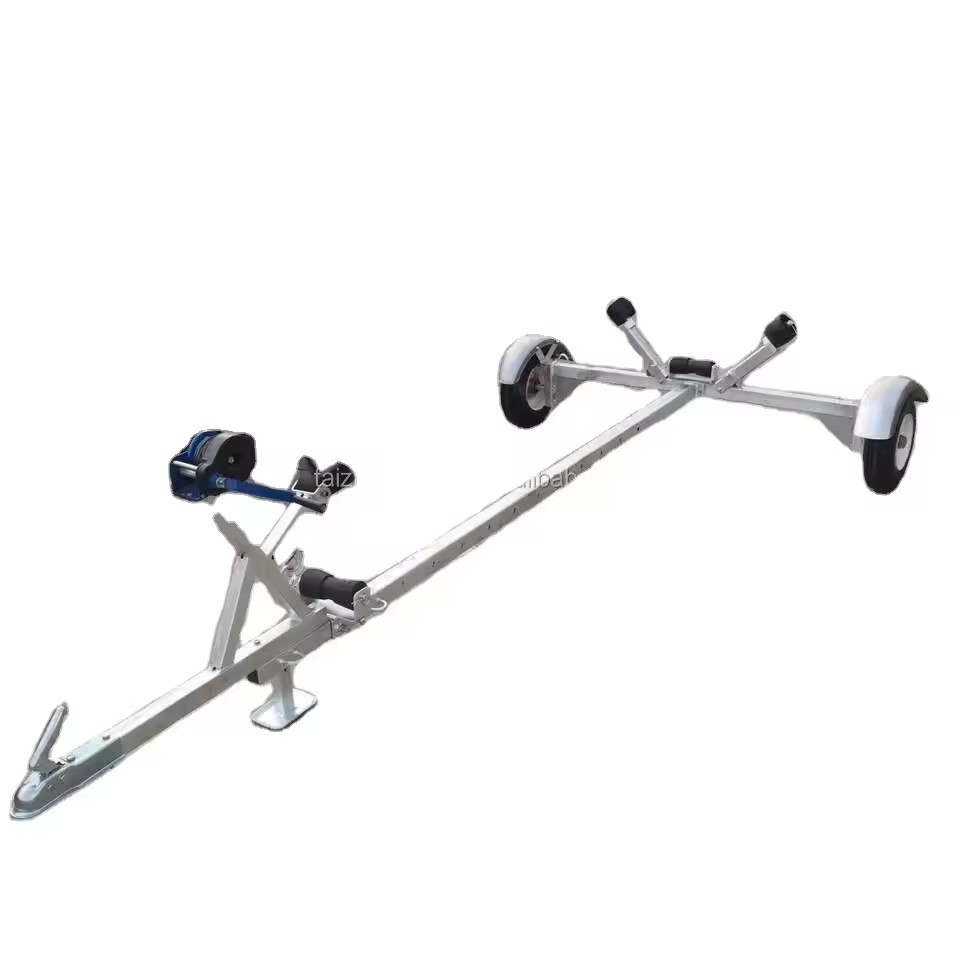 Hot Dip Galvanized Steel Adjustable Boat Trailer/marine Trailer/foldable Boat Trailer