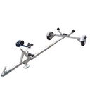 Hot Dip Galvanized Steel Adjustable Boat Trailer/marine Trailer/foldable Boat Trailer