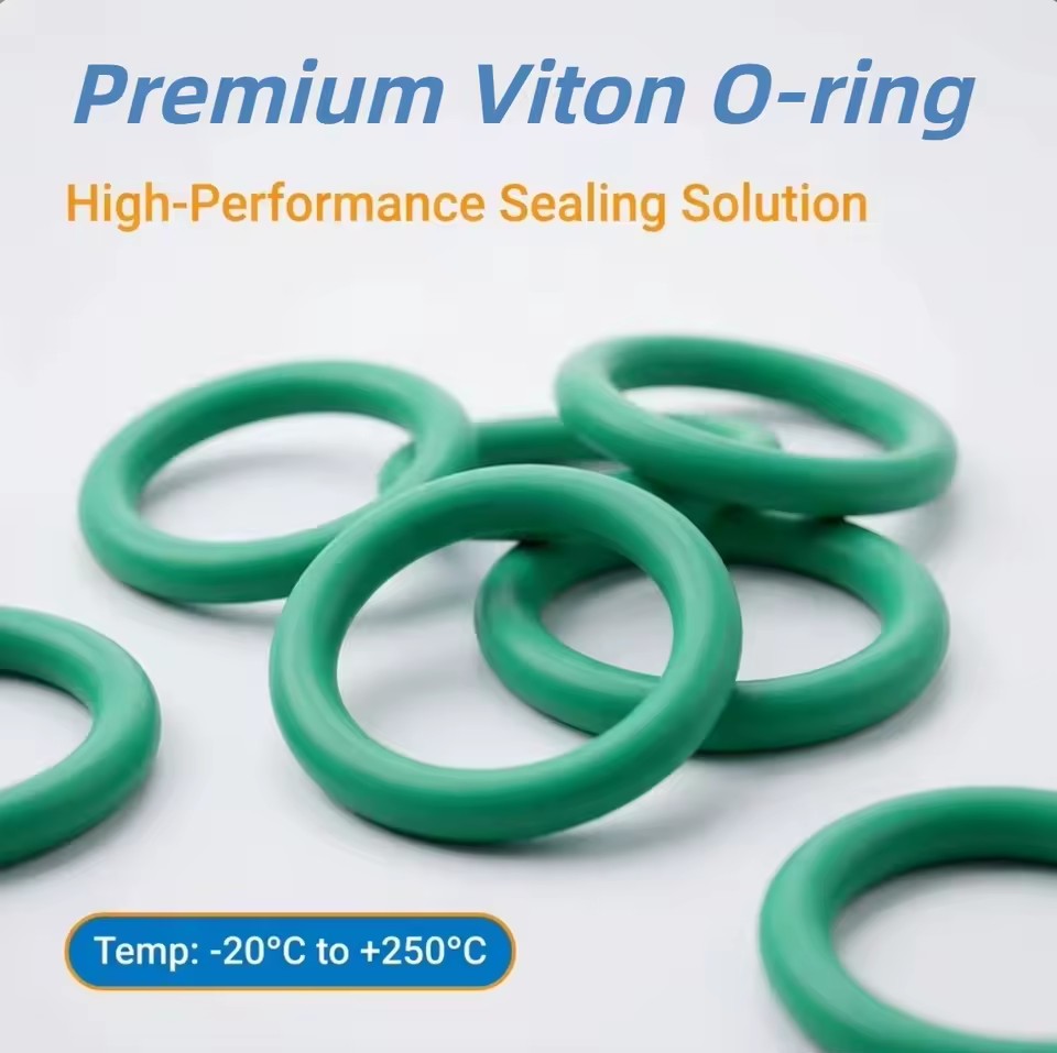 Sheng Diesel Common Rail Injector Oil Return Tube Sealing Ring Fuel Adaptor Rubber O-Ring 2mm Thickness