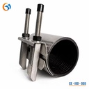 Customized Industrial Adjustable Rubber-Lined Leak-Sealing Pipe Connector Pipe Repair Clamp for Water Pipeline Maintenance