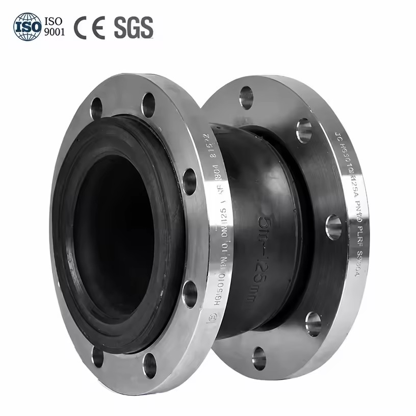3 Years Warranty Rubber Connector Epdm Galvanized Nbr Flexible Spherical Expansion Joints for Pipe Fittings