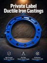 EN 545 Class C40 Ductile Iron Loose Flange PN25 for Water Hammer Resistant Supply Line