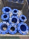 Ductile Iron Double Flange Reducer Inner Outer Epoxy Powder Coated Potable Non Toxic Smooth Bright Concentric Joint