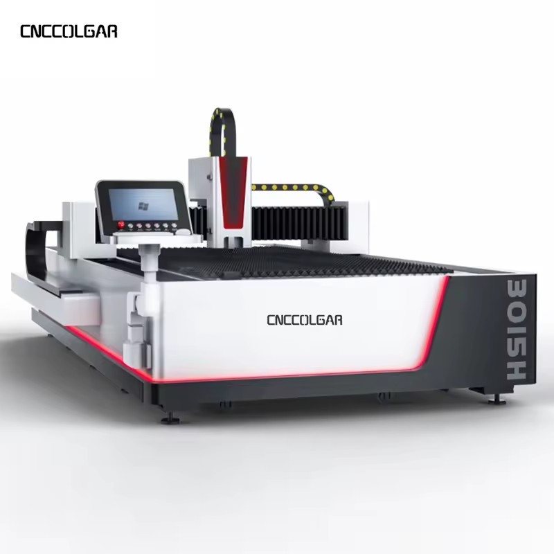 1500W Fiber Laser Cutting Machine CNC Metal Sheet Laser Cutter Industrial Production Line