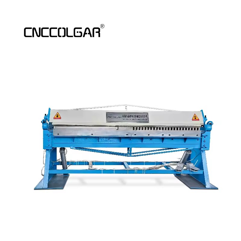 CNCColgar Manual Hydraulic Metal Sheet Folding Machine Stainless Steel Aluminum Processing Machine