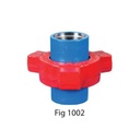 Densen Customized FIG100-1502 2"-6" Forging Carbon Steel Threaded Hammer Union with Pipe Fittings for Oil Industry