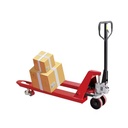 New 2Ton Hydraulic Pump 4WD Hand Pallet Truck with Nylon Wheels Manual Forklifts 2-Year Warranty