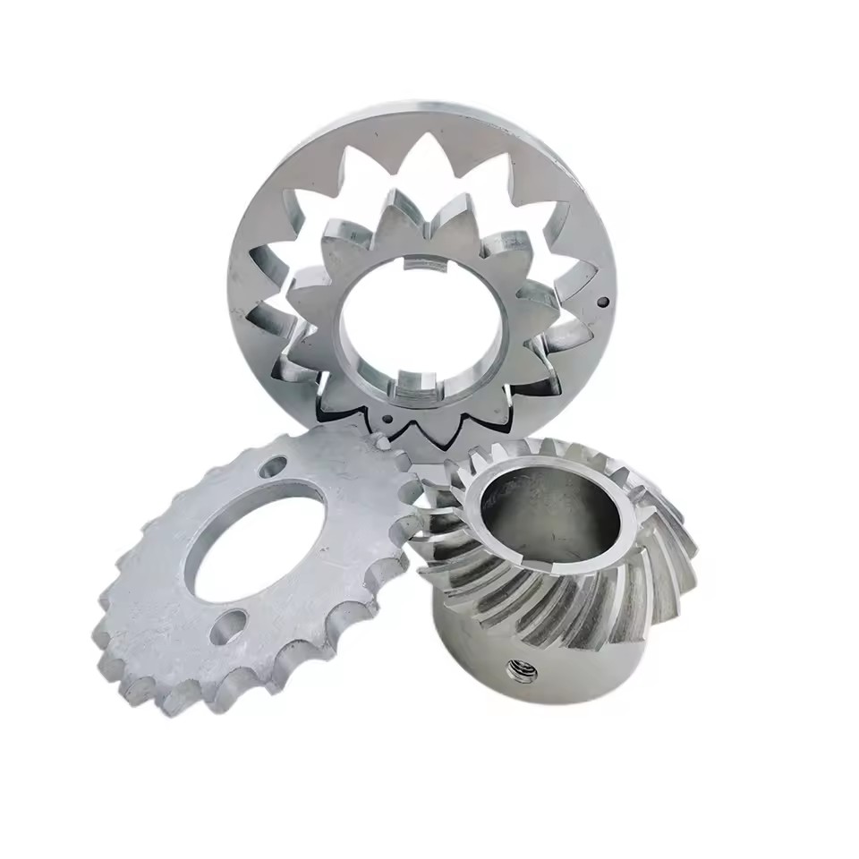 Supplier Customized Sintered Metal Powder Metallurgy Sintering Parts Oil Pump Outer Inner Rotor Gears