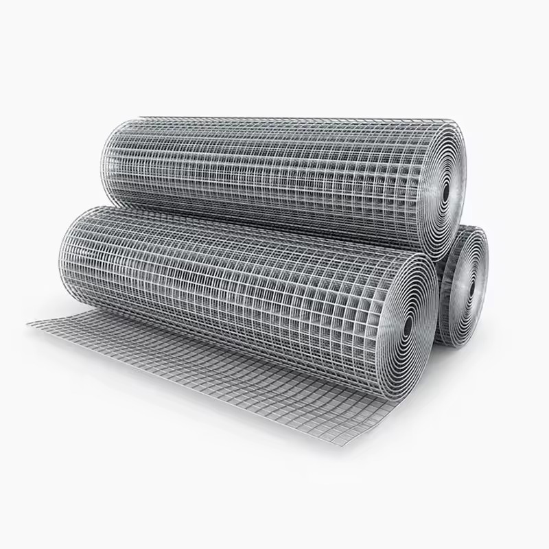 Galvanized Iron Wire Hot Dipped Galvanized Expanded Mesh PVC Coated 1/2 Inch 4X50FT Roll Welded Metal Wire Mesh for Cages