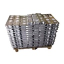 High Purity 99.99-99.999% Alloy Zinc Square Shape Non-Secondary Ingots Silver White Lustrous Metal MOQ 1 Ton Brand