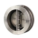 Stainless Steel Wafer Dual Plate Check Valve, Double Flap Non Return Valve