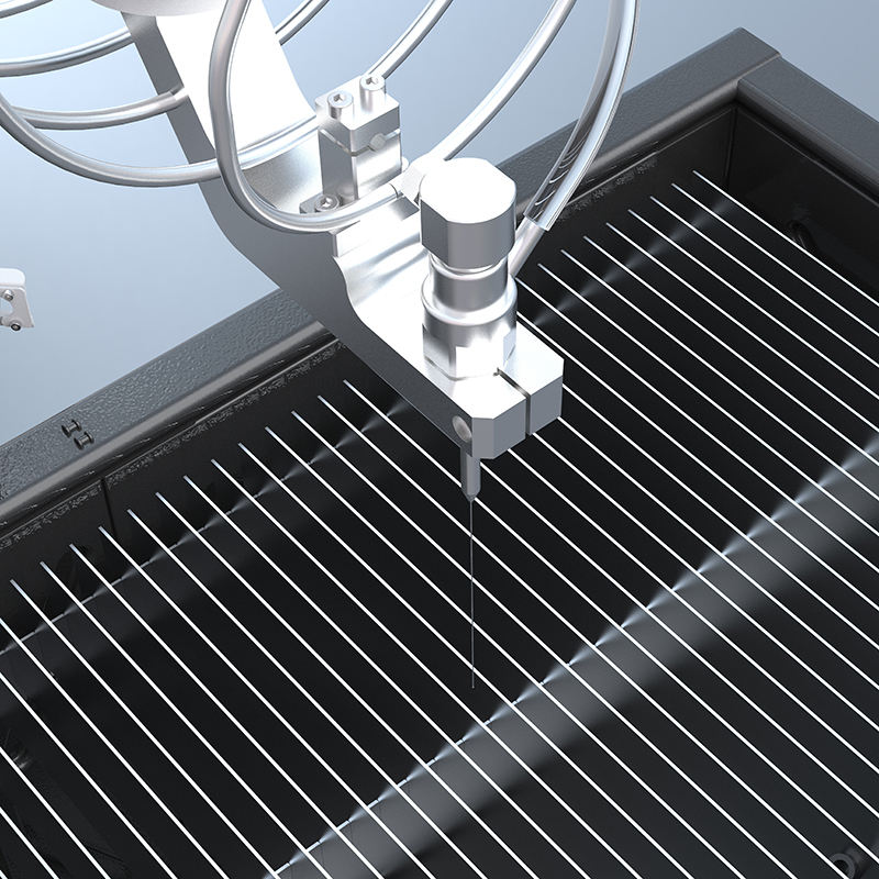 CNC Waterjet Cutting Machine 6 Axis Robot Water Jet Cutter