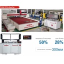 AC 5-Axis 4m*2m 3.5m*2.5m CNC Waterjet Cutting Machine High Precision Waterjet Cutting Machine for Stone Marble Tile Cutting