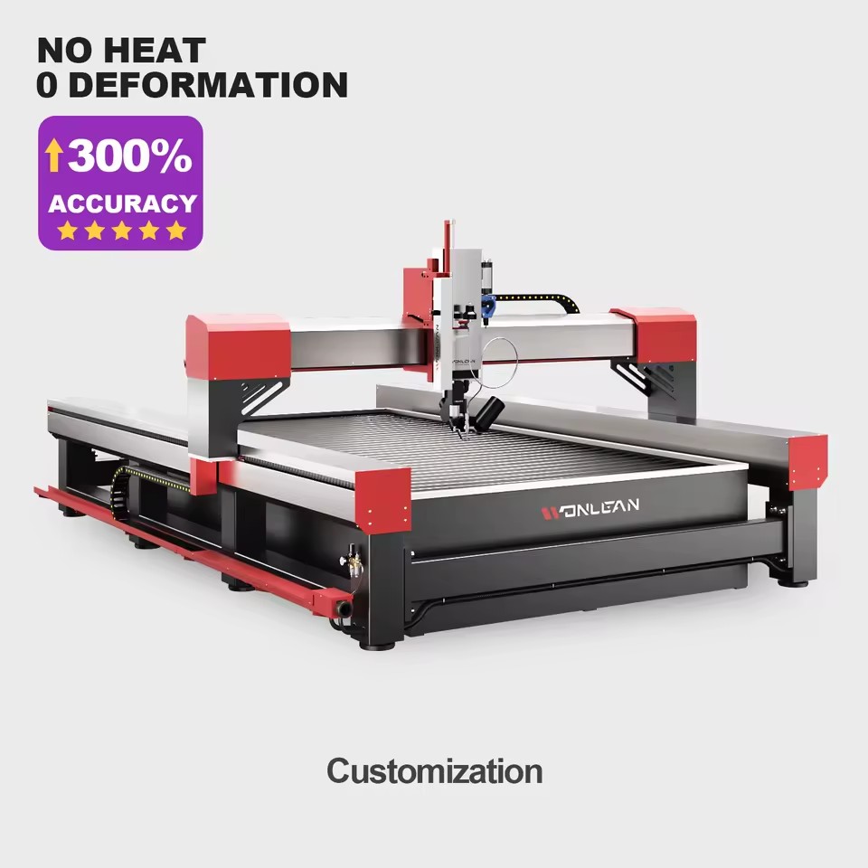 5 Axis Cnc Waterjet Cutting Machine for Stainless Steel Plate