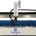 5 Axis Automatic CNC Bridge Water Jet Cutters High-Accuracy 3D Marble/Glass Cutting Machine Pump Motor 50W 380V 2 Years Warranty