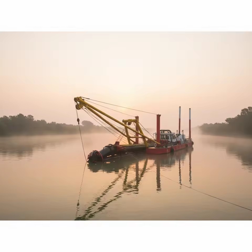 Sand Dredging Machine Equipment Electric Power Source Dredger Vessel Jet Suction Cutter Dredger for Dredger Construction
