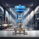 SY500PFW Corrugated Tube Fluorine Lined Pressure Reducing Control Valve for Steam Vacuum Water & Gas Pilot Operated OEM