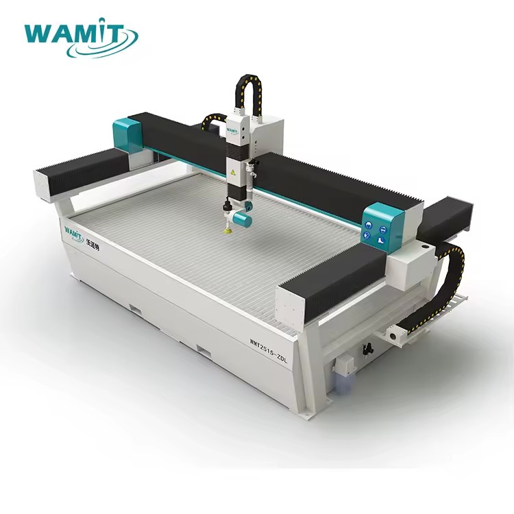 AV 5 Axis Waterjet Cutting Machine Efficient Tile Patterns Cutter Machinery Water Jet Cutter 600MPa / 420MPa