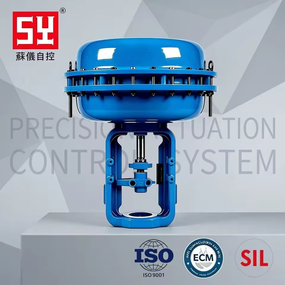 Adjustable Diaphragm Cylinder Pneumatic Actuator Single-Acting for Water/Oil/Steam Media Used Process Control SUYI HA2R Parts