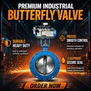 Pneumatic Shut-off Butterfly Valve