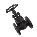 A105 Forged Steel Globe Stop Valve High Temperature Solenoid Water Pressure Regulator Drain Valve OEM Flange Connection Pipe