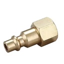 1/4 Inch NPT Quick Connect Air Fitting Brass Female air Coupler Plug