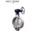 American Standard Manual Stainless Steel Flange Butterfly Valve for Water Oil Air High Temperature 16 Bar