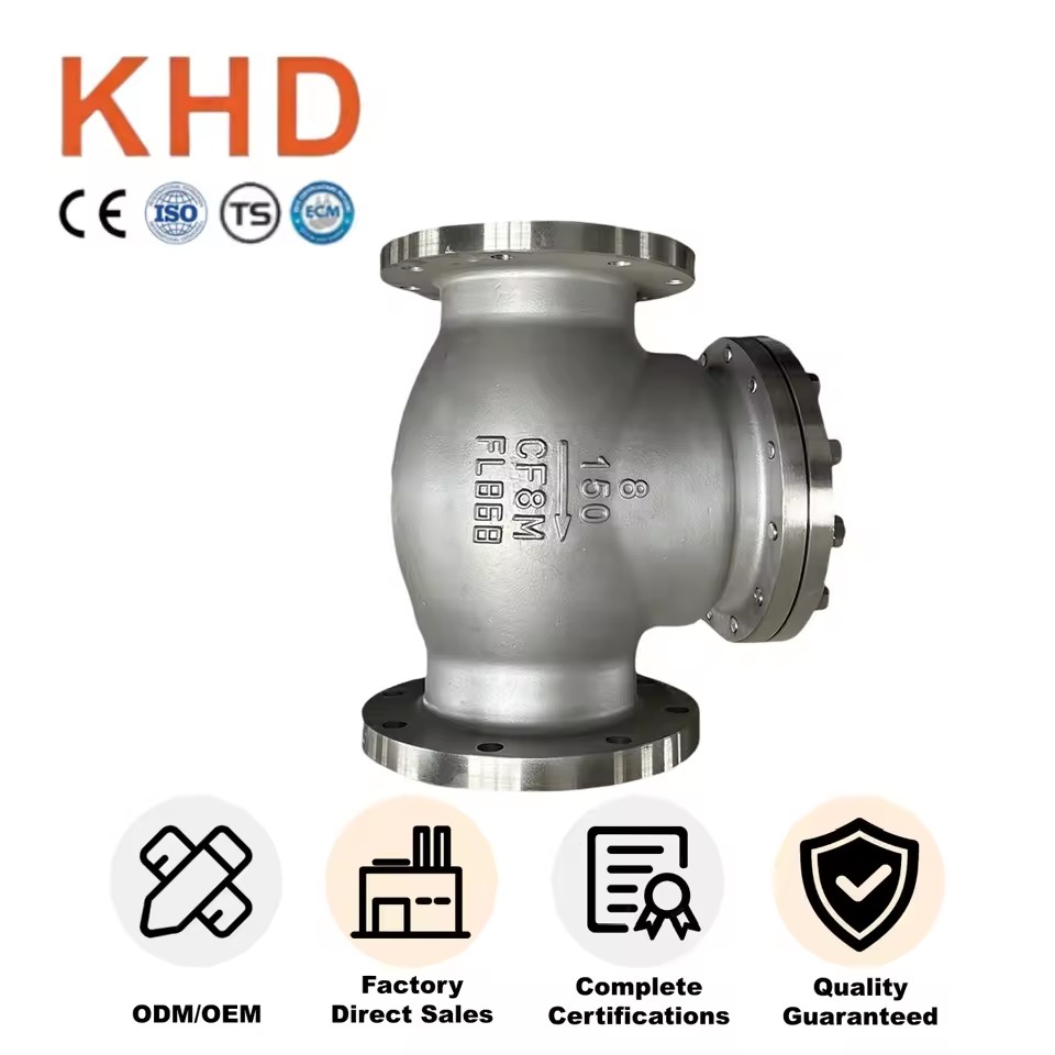 American Standard WCB Check 316 304Stainless Steel Valve 8in Carbon Steel ASME Standard 150LB Cast Check Valve