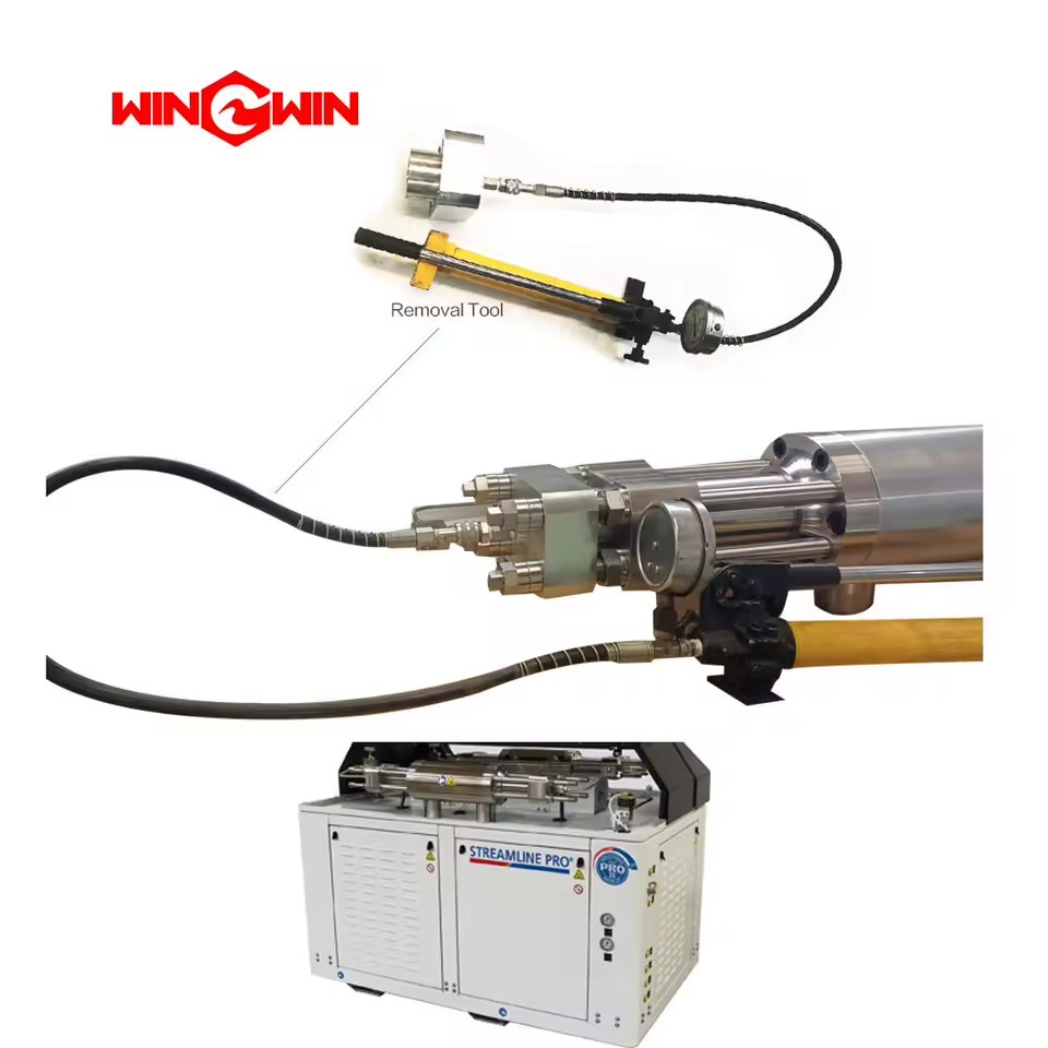 90K Waterjet Cutter Hydraulic Hand Pump and Hose 20476132 Water Jet Tools